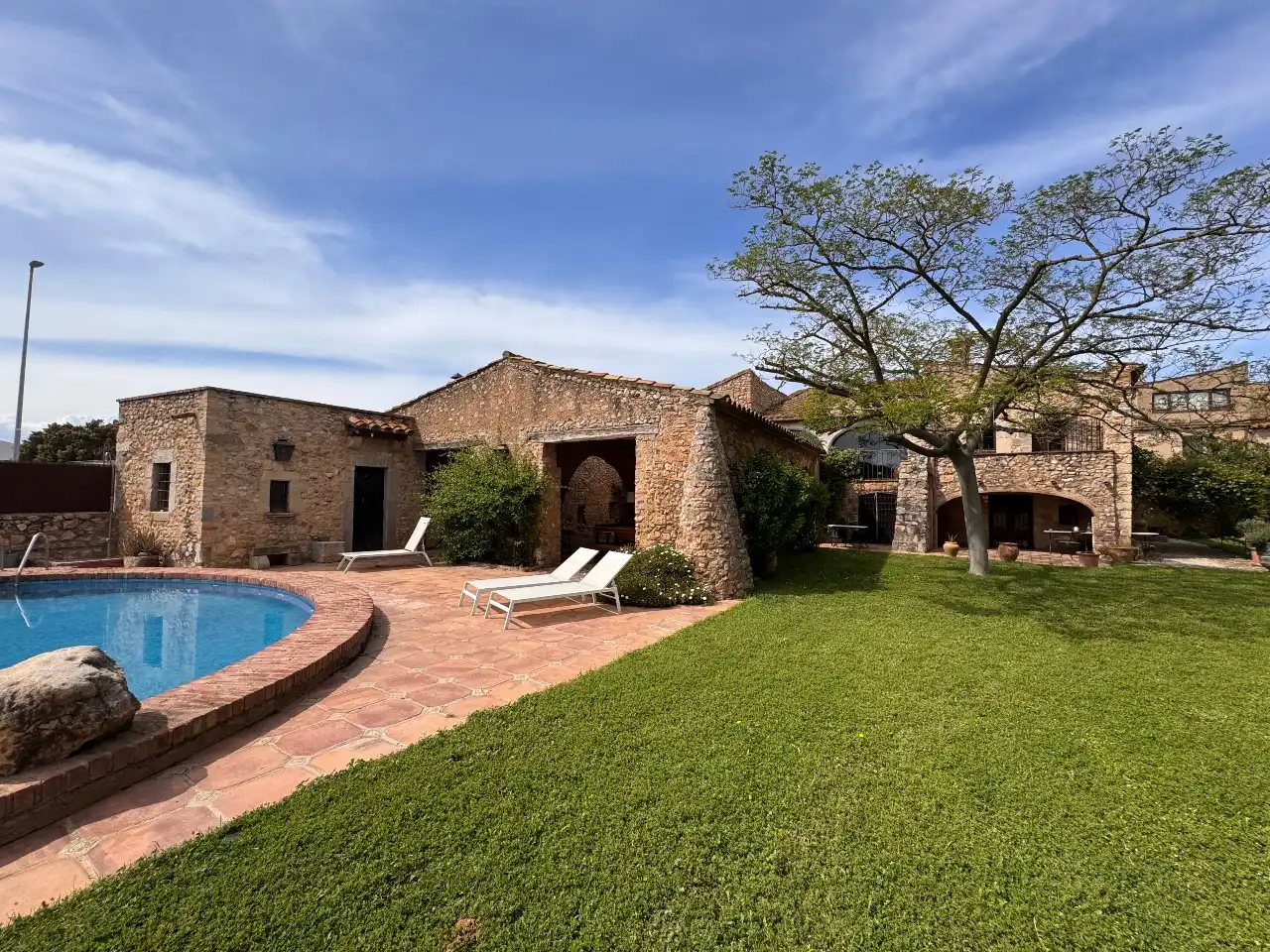 Garden of Country homes for sale in Viladamat  with Private garden, Terrace and Swimming Pool