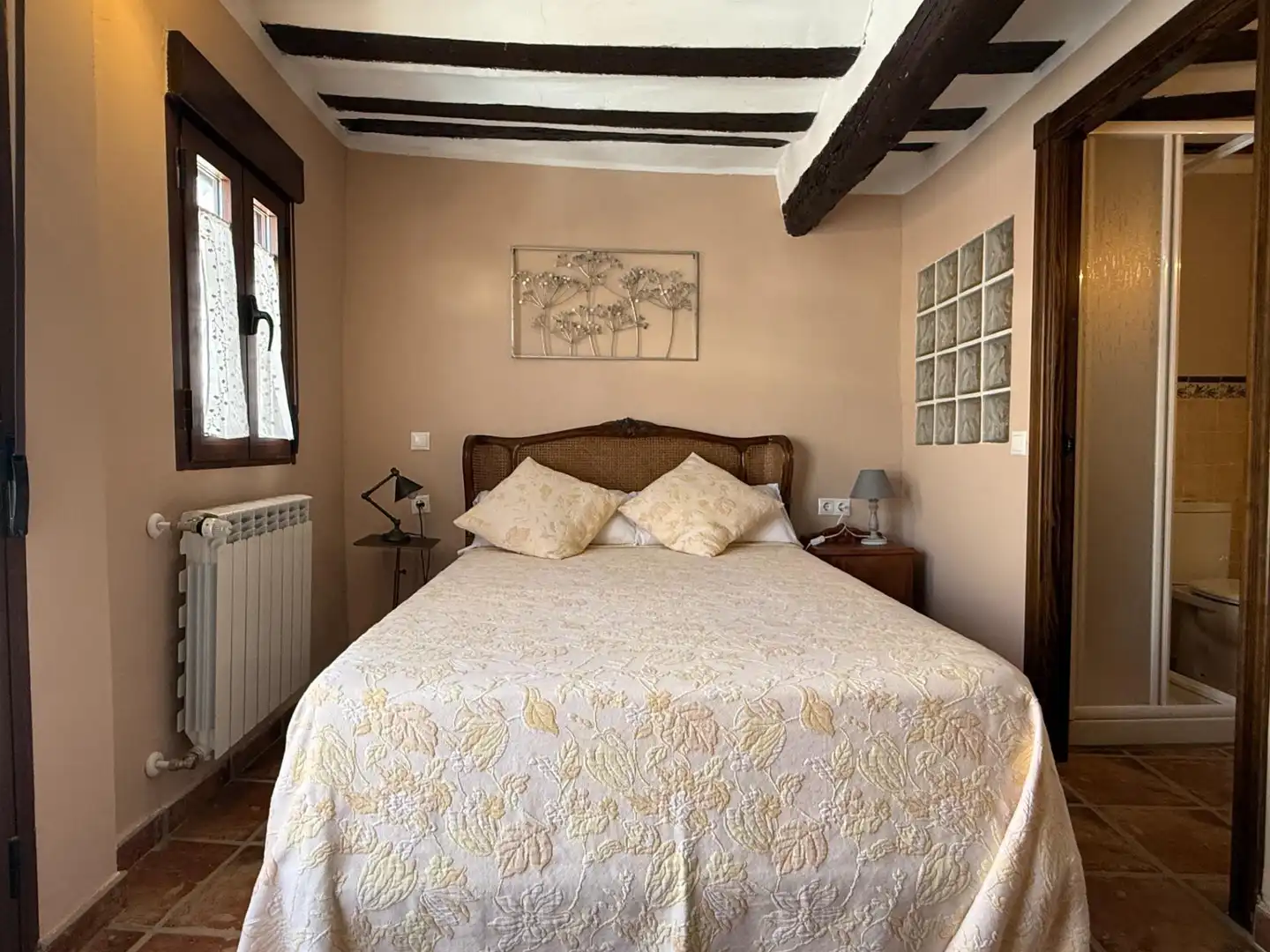 Habitación de Finca rústica en venta en Auñón con Terraza, Amueblado y Balcón