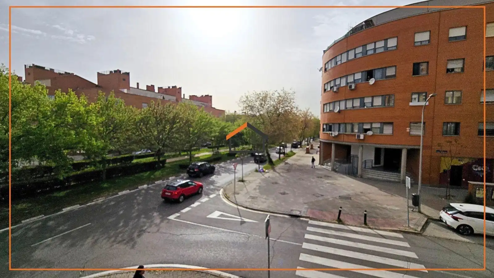 Vista exterior de Pis en venda en Madrid amb Aire condicionat, Parquet i Traster