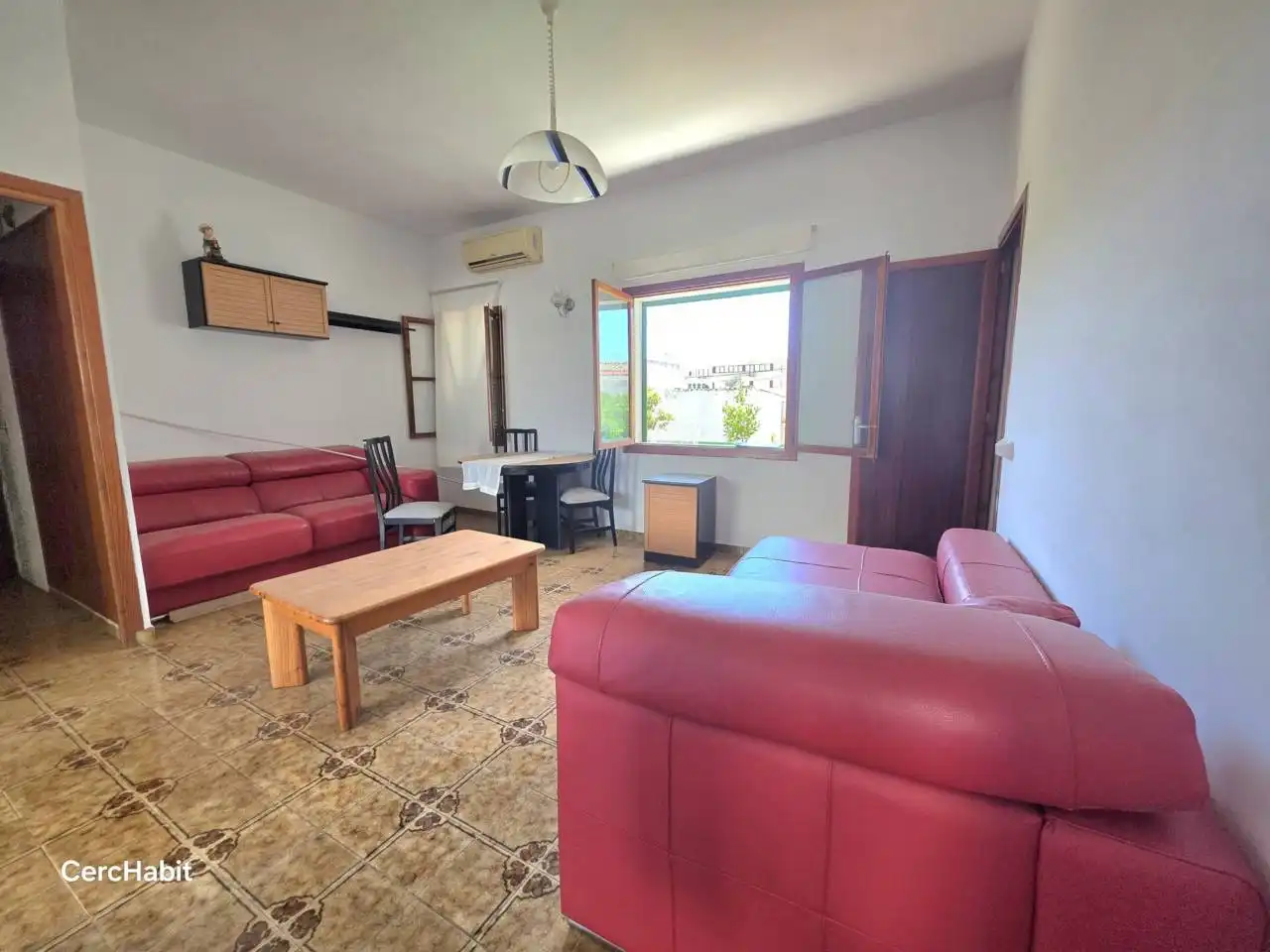 Wohnzimmer von Dachboden zum Verkauf in  Palma de Mallorca mit Klimaanlage und Terrasse