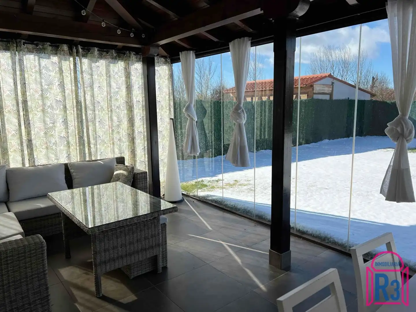 Terraza de Casa o chalet en venta en Villaquilambre con Calefacción