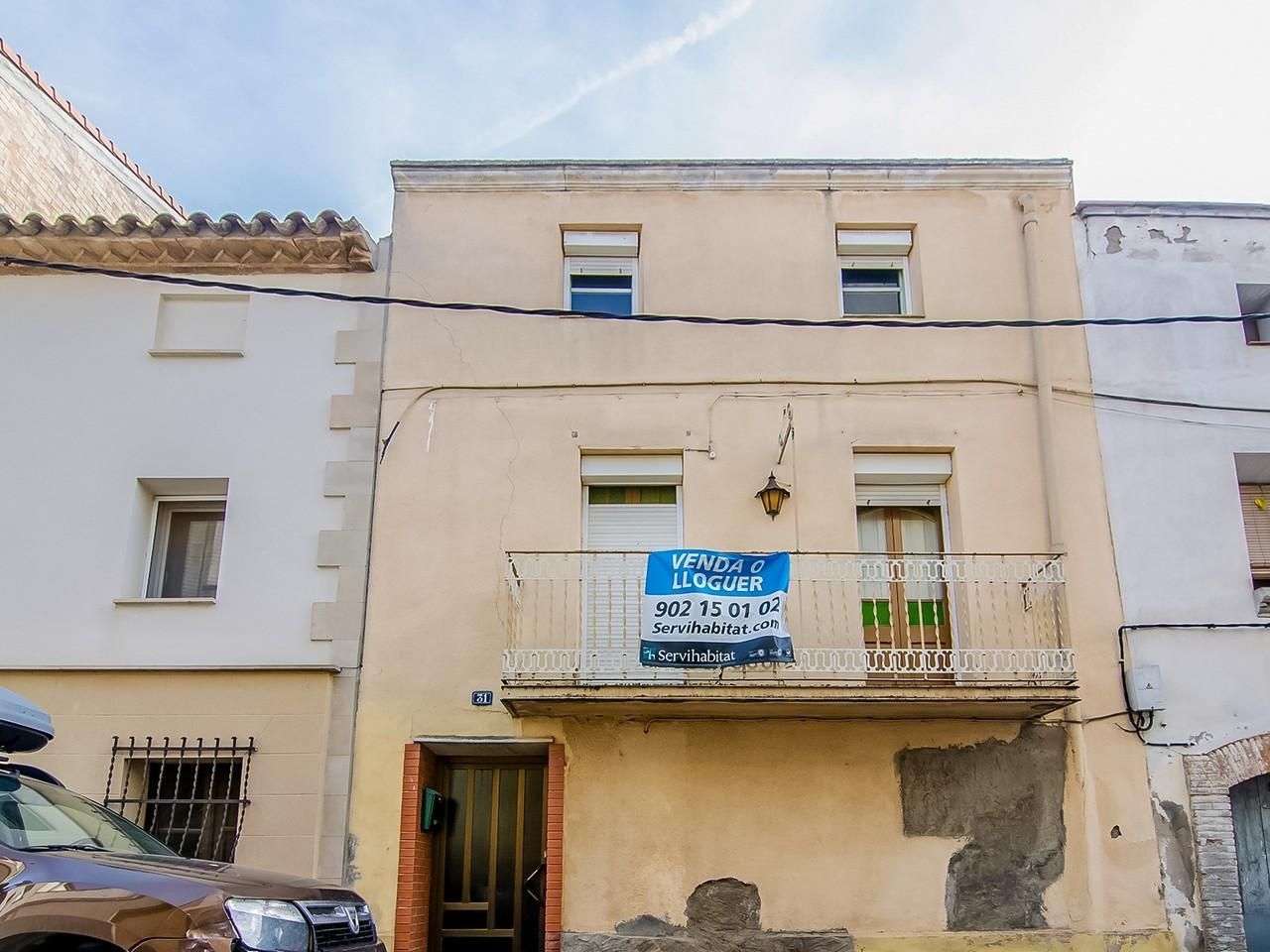 Vista exterior de Casa adosada en venda en Vilanova de Segrià amb Calefacció
