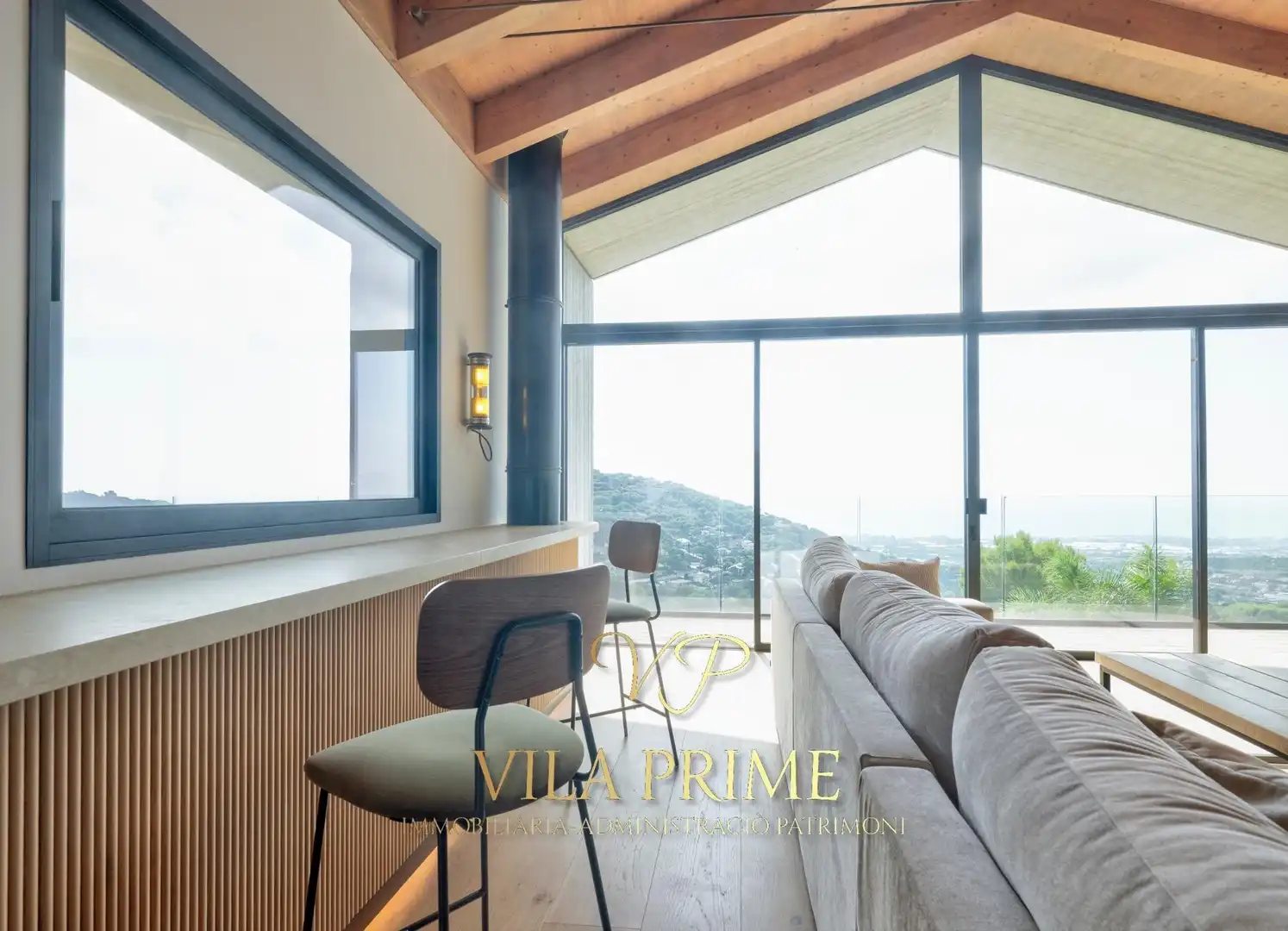 Living room of Houses for sale in Cabrils  with Air Conditioner, Heating and Private garden