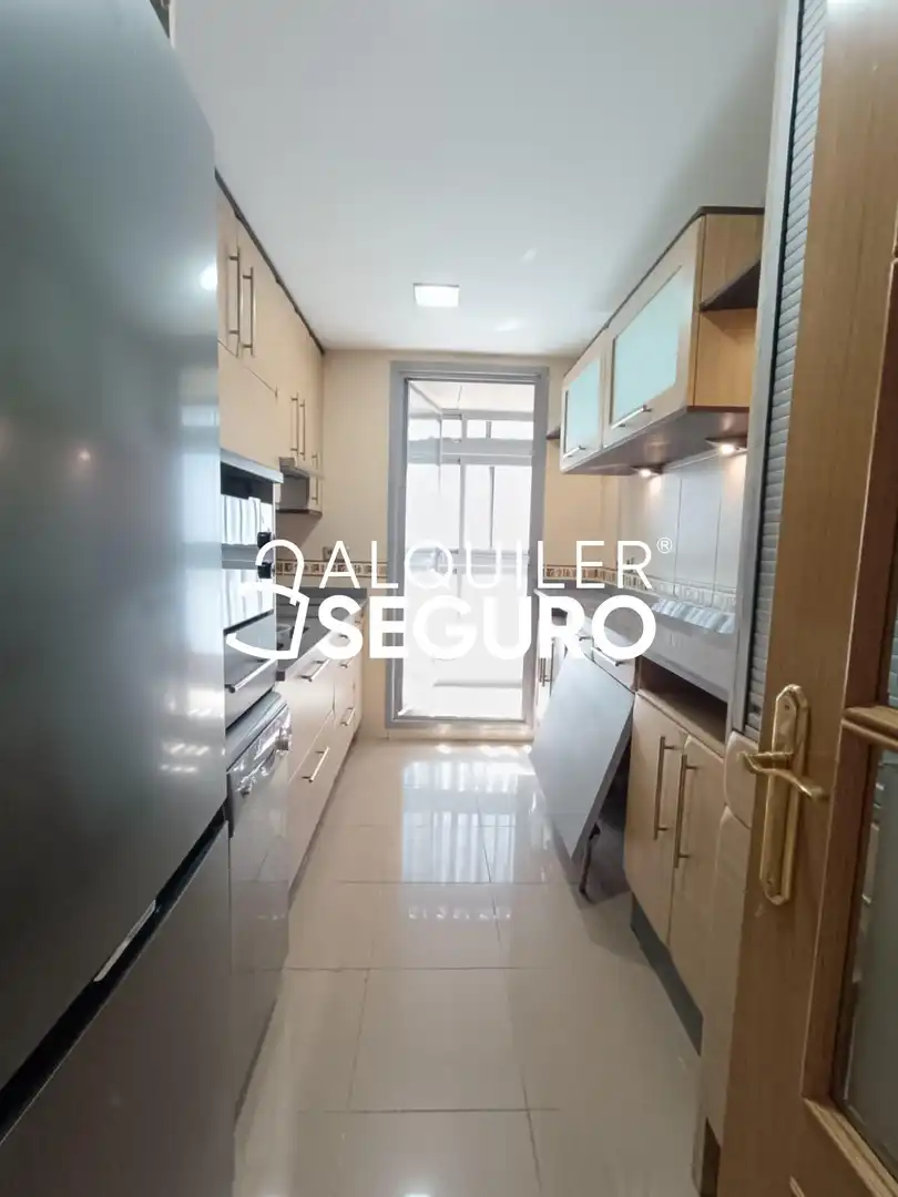 Kitchen of Flat for rent in Leganés  with Air Conditioner, Heating and Terrace