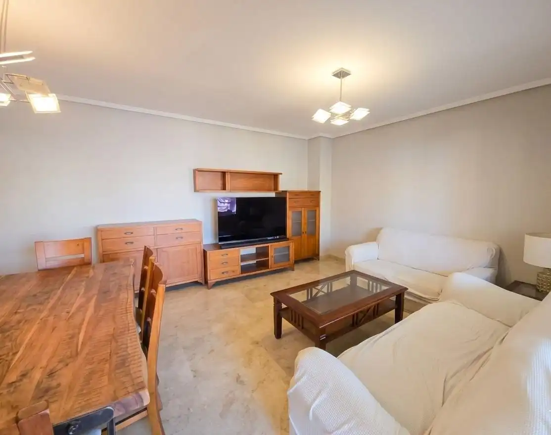 Sala de estar de Piso en venta en Alicante / Alacant con Aire acondicionado, Calefacción y Terraza