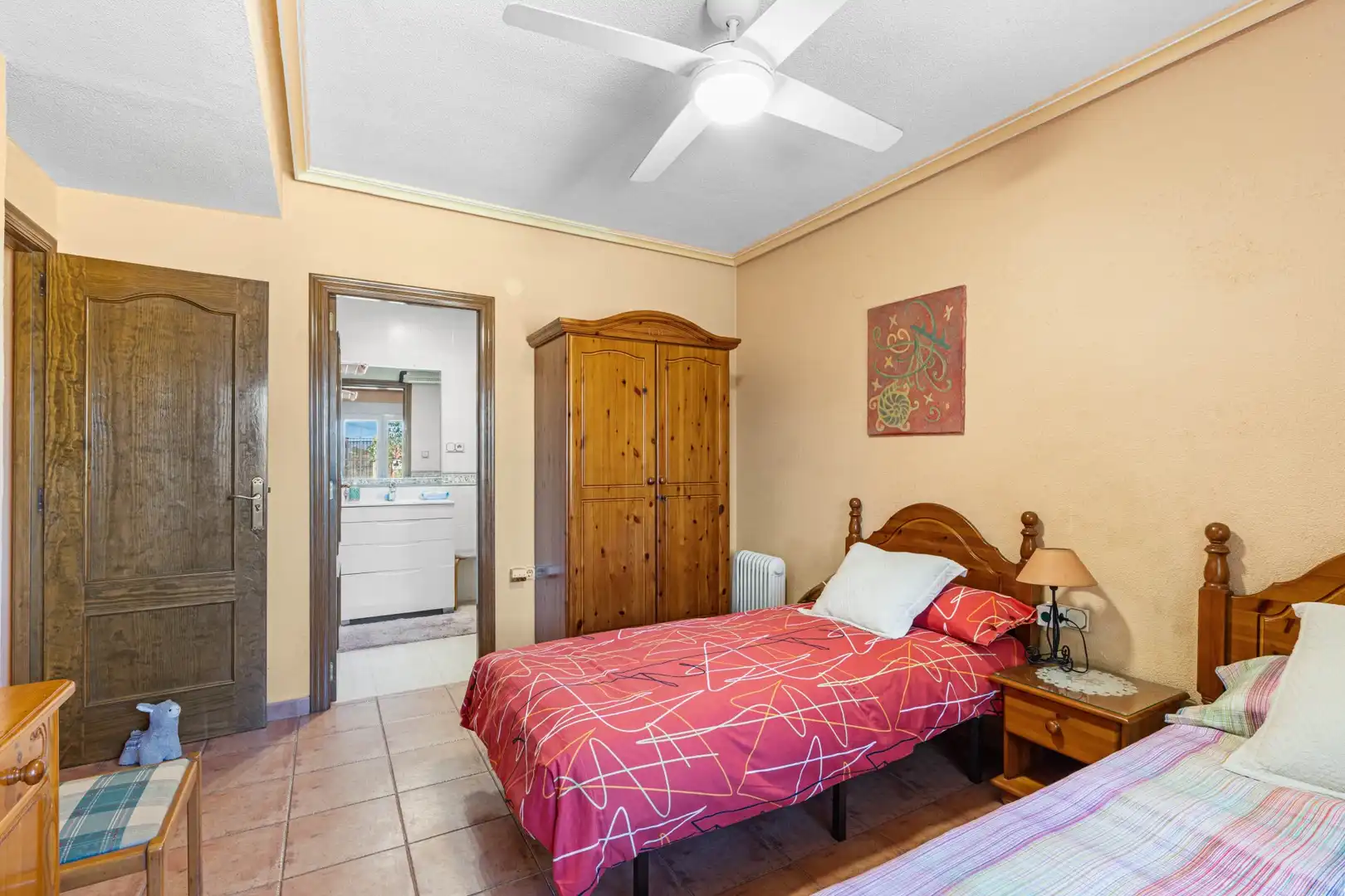 Dormitori de Casa o xalet en venda en Elche / Elx amb Aire condicionat, Jardí privat i Terrassa