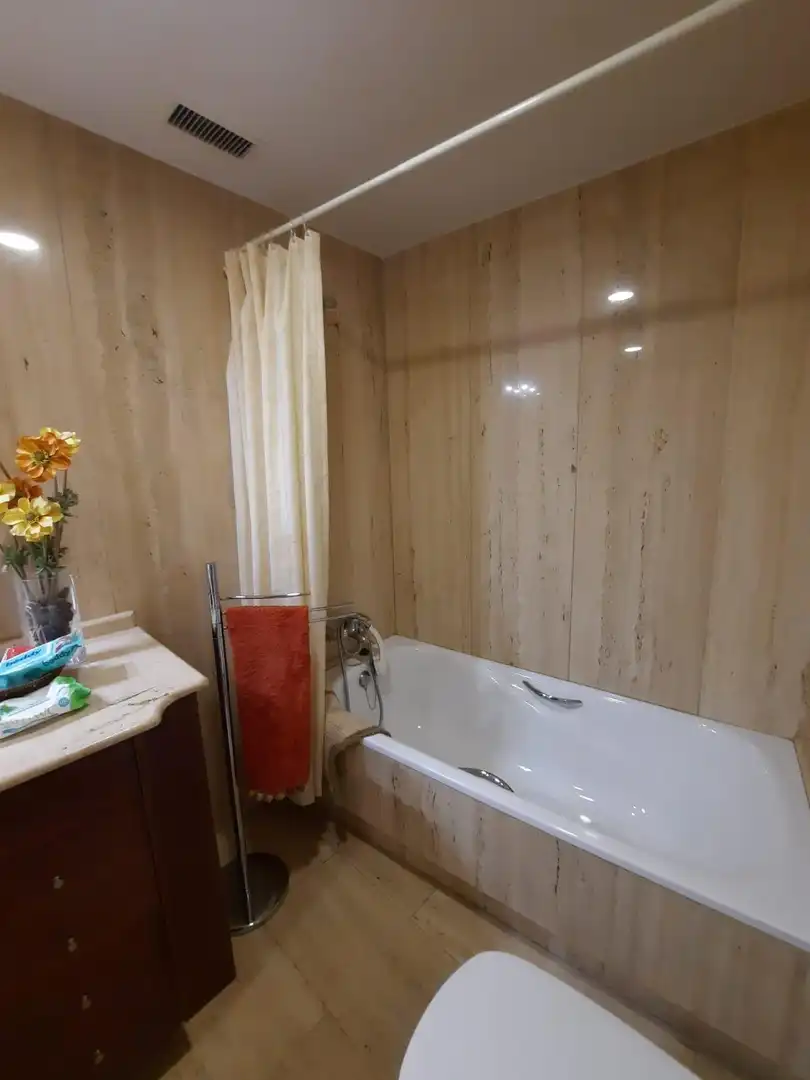 Bathroom of Flat for sale in Lorca  with Parquet flooring, Storage room and Furnished