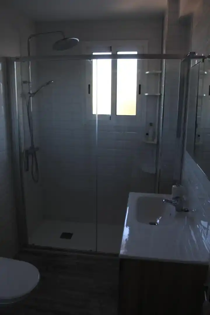 Bathroom of Flat for sale in Dénia  with Air Conditioner, Storage room and Furnished