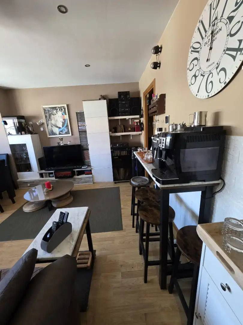 Sala d'estar de Pis en venda en Ferrol amb Calefacció i Moblat