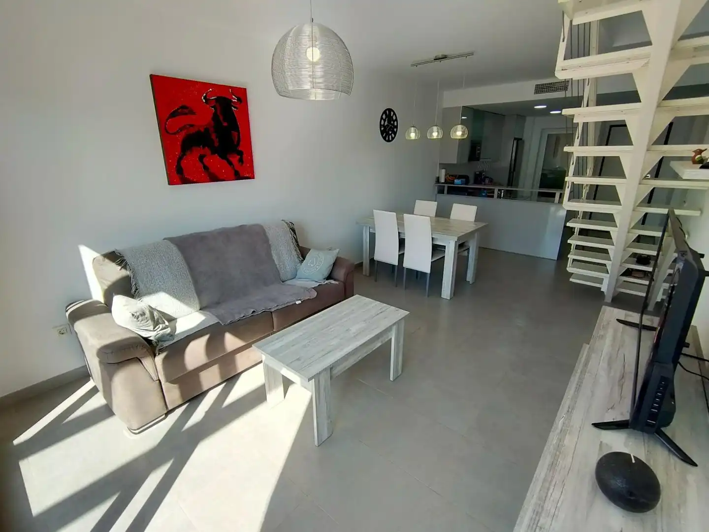 Sala de estar de Ático en venta en Pulpí