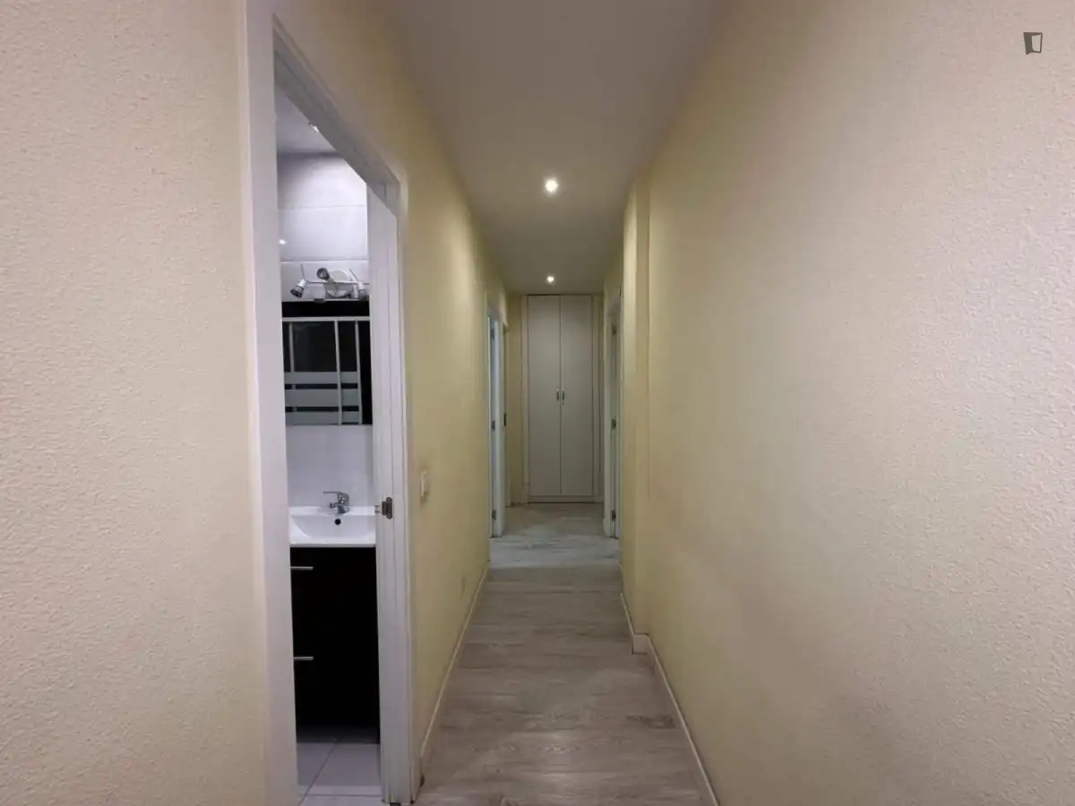 Apartamento para compartir en Madrid con Amueblado, Lavadora y Microondas