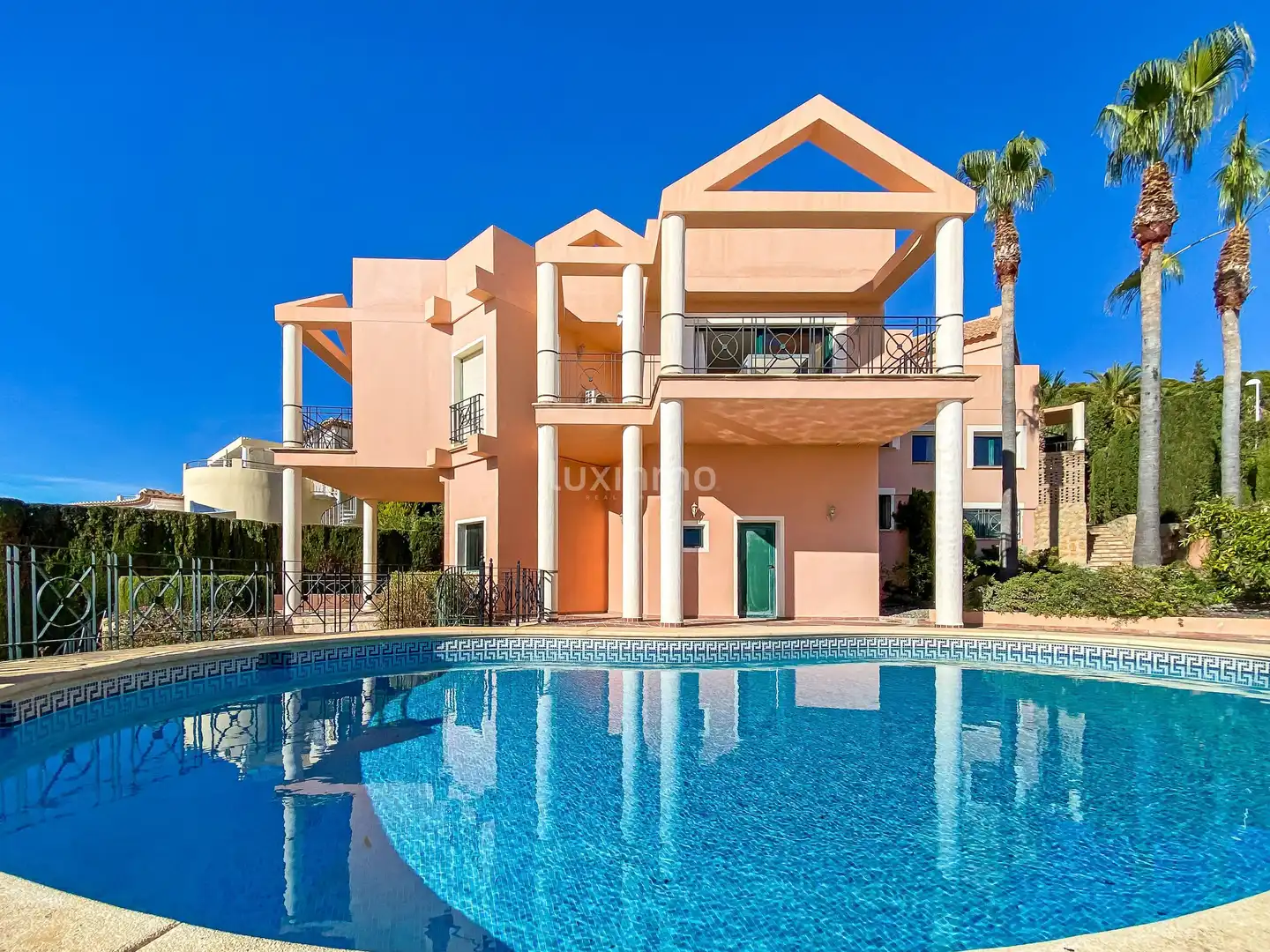 Exterior view of Houses for sale in Calpe / Calp  with Air Conditioner, Heating and Terrace