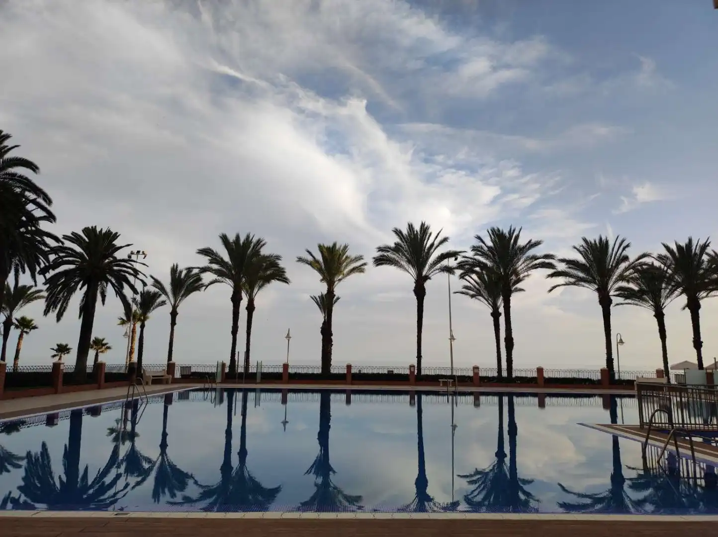 Swimming pool of Study for rent in Algarrobo  with Air Conditioner, Swimming Pool and Furnished