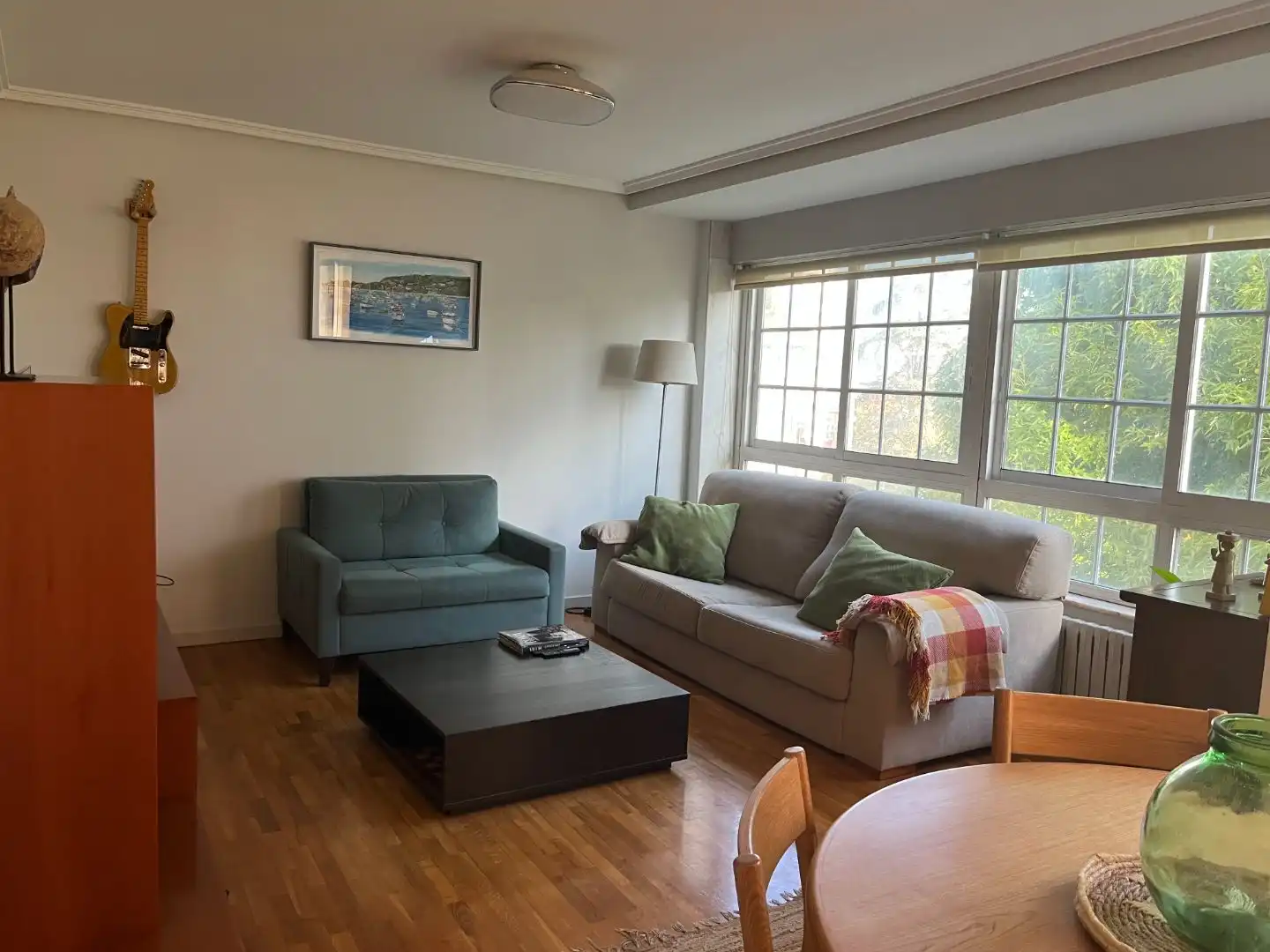 Sala de estar de Piso en venta en Vigo  con Balcón