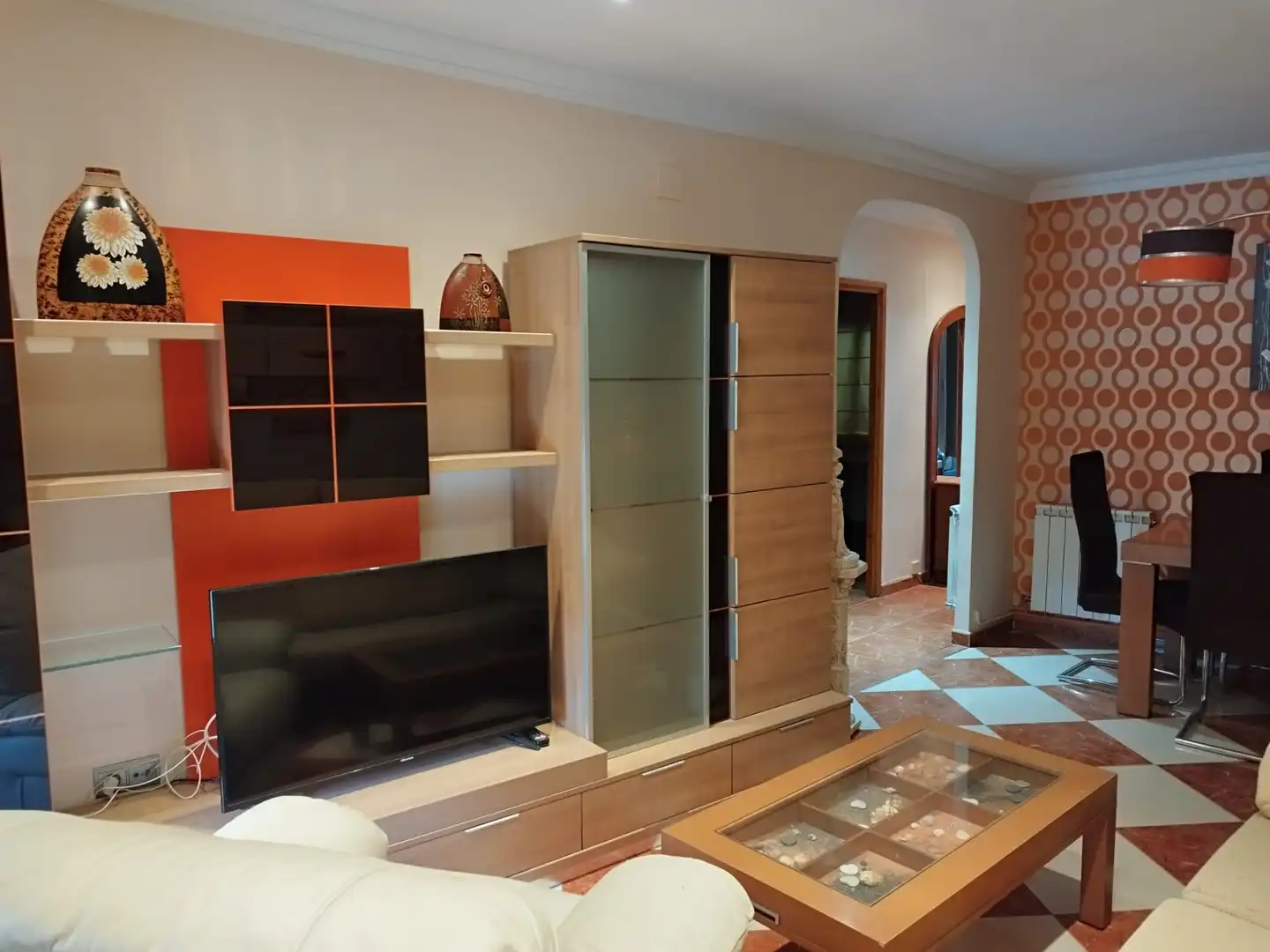 Sala de estar de Casa o chalet en venta en Fresno el Viejo con Calefacción, Jardín privado y Terraza