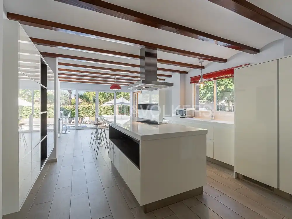 Kitchen of Houses for rent in Bétera  with Air Conditioner, Heating and Private garden