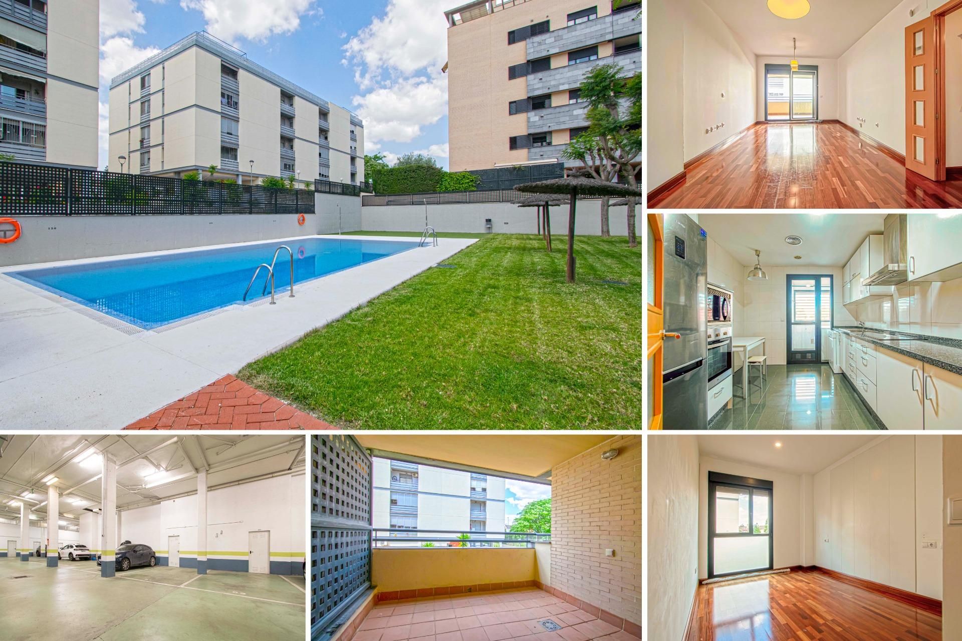 Exterior view of Flat for sale in Mairena del Aljarafe  with Air Conditioner, Heating and Terrace