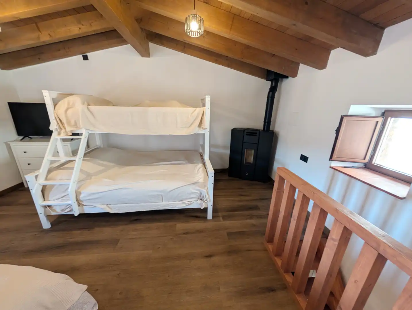 Habitación de Apartamento en venta en Vilallonga de Ter con Parquet y Amueblado