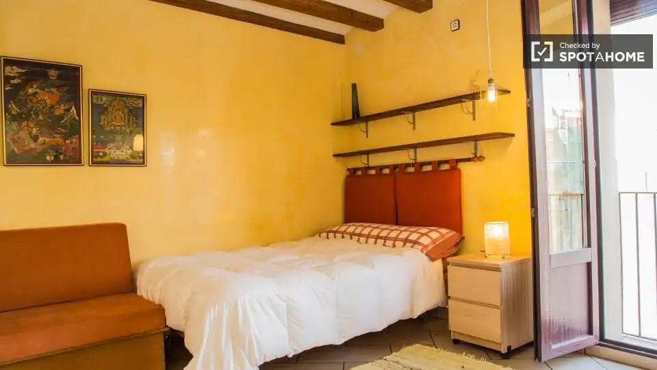 Habitación de Piso de alquiler en  Barcelona Capital con Aire acondicionado, Calefacción y Amueblado