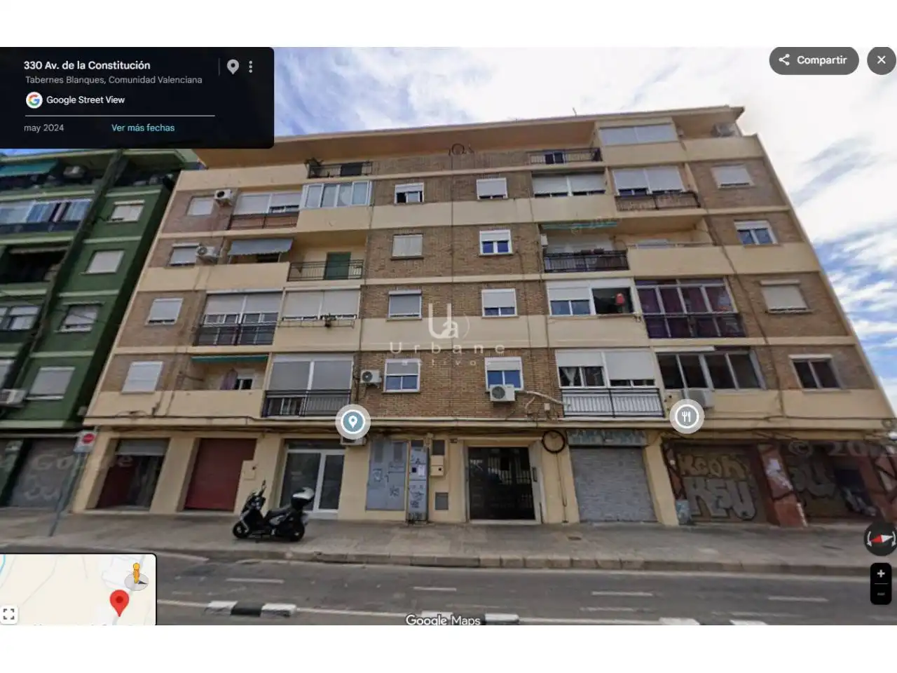 Vista exterior de Pis en venda en Valencia