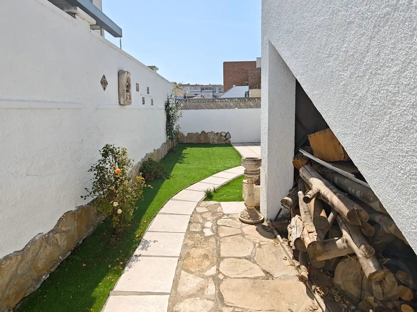 Jardín de Casa adosada en venta en Empuriabrava con Aire acondicionado, Calefacción y Terraza