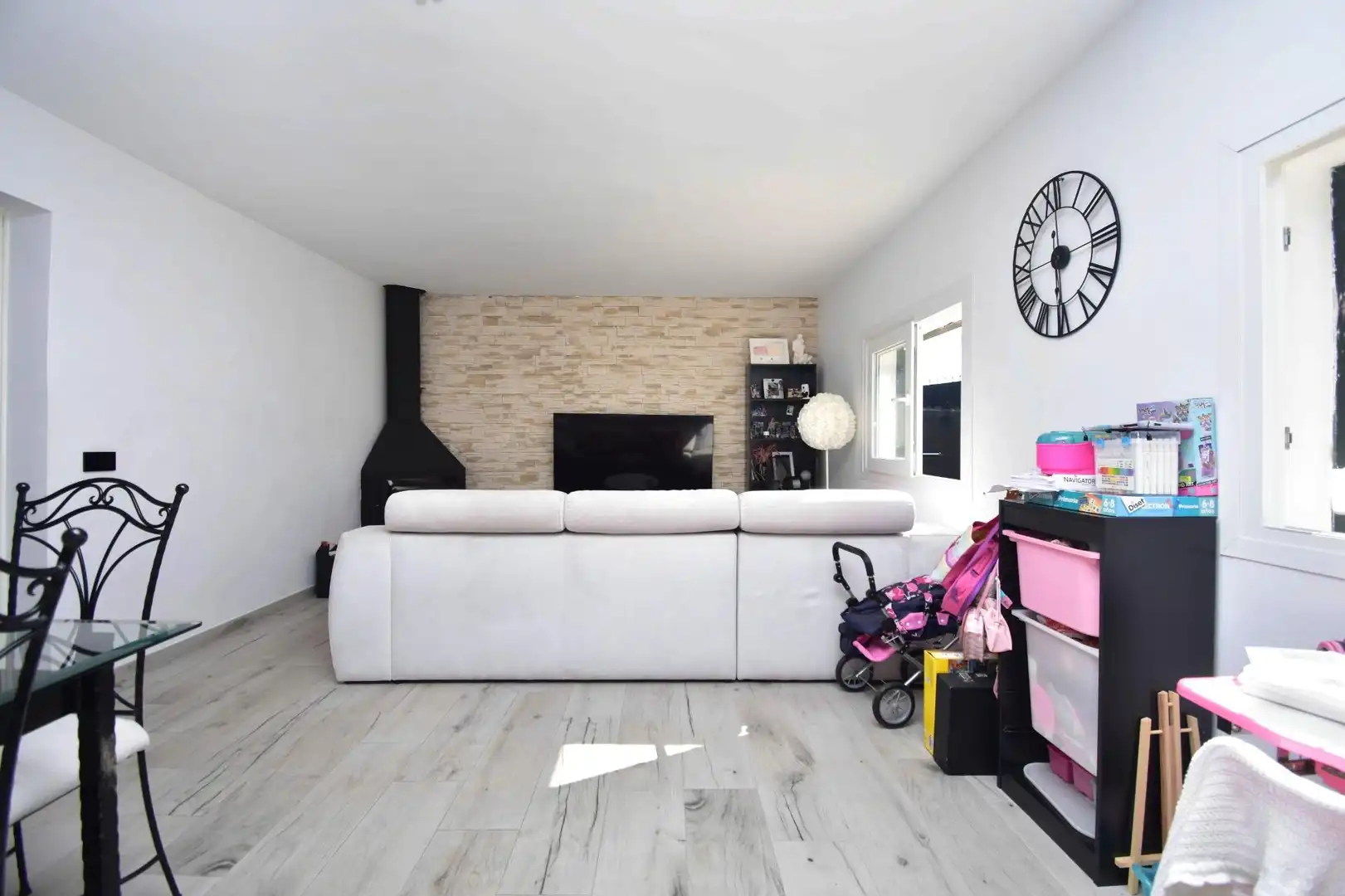 Sala d'estar de Casa o xalet en venda en  Palma de Mallorca amb Aire condicionat, Jardí privat i Terrassa