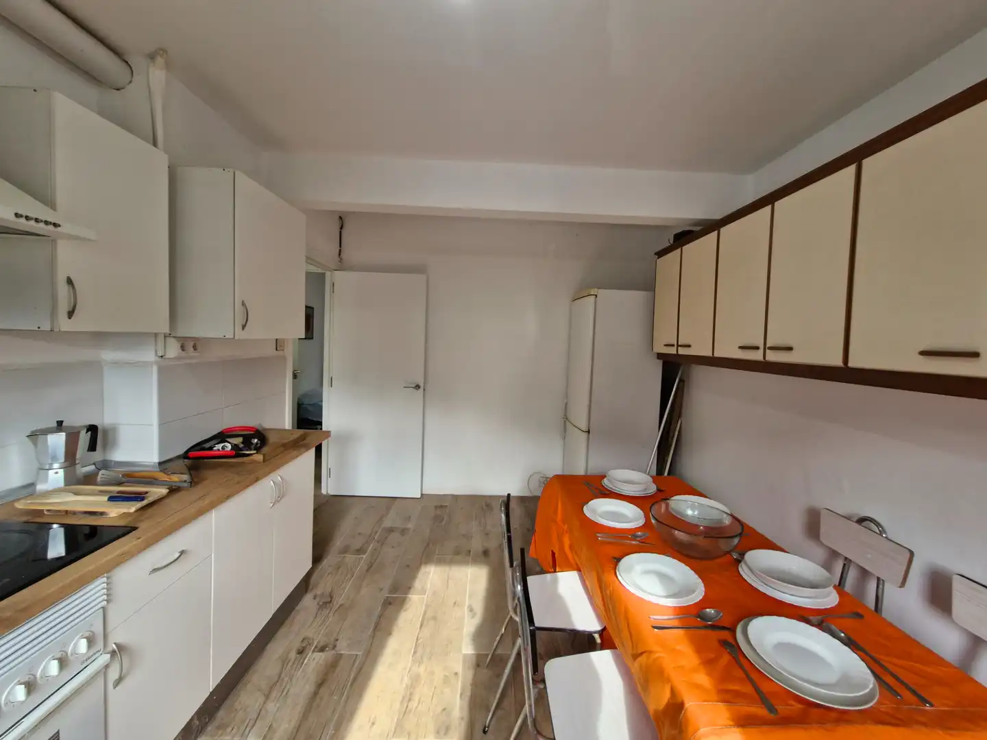 Küche von Wohnung zur Miete in Alonsotegi mit Heizung, Möbliert und Ofen