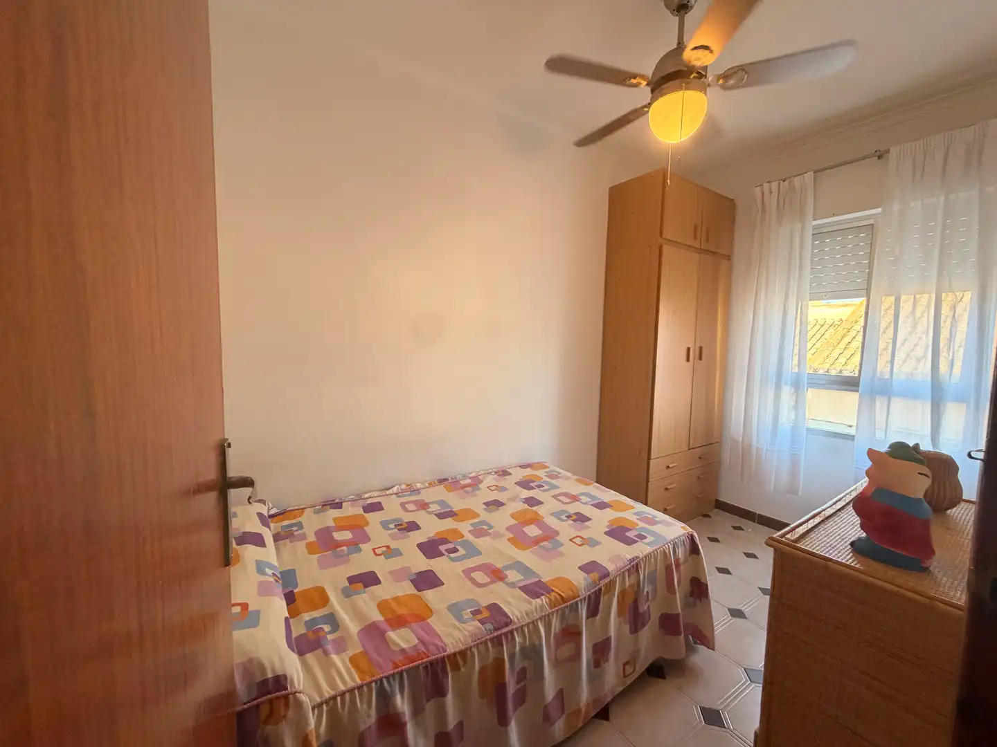 Bedroom of Flat for rent in Águilas  with Furnished, Oven and Washing machine