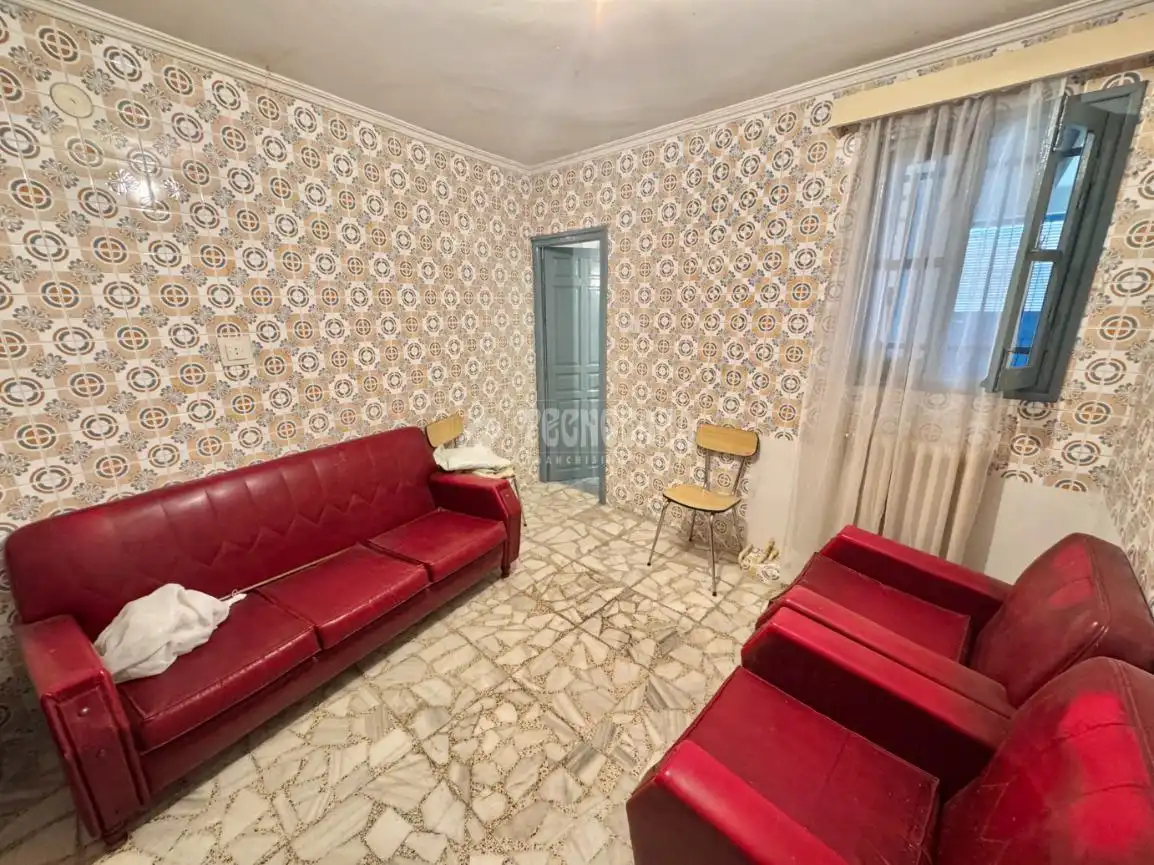 Sala de estar de Casa adosada en venta en Villanueva de Duero con Calefacción