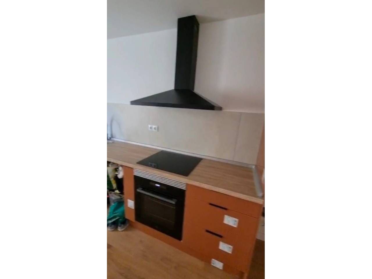 Kitchen of Flat for sale in Briviesca  with Heating, Terrace and Furnished