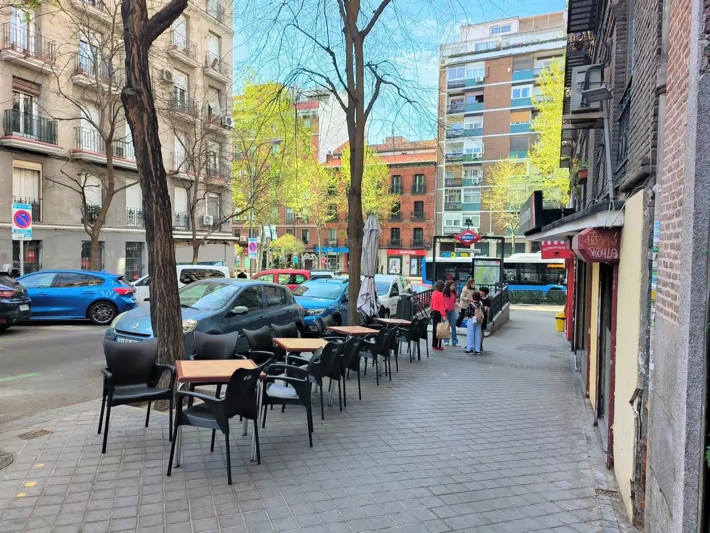 Vista exterior de Piso de alquiler en Madrid con Calefacción