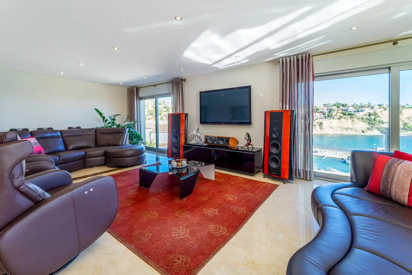 Sala de estar de Casa o chalet en venta en Calpe / Calp con Aire acondicionado, Terraza y Trastero