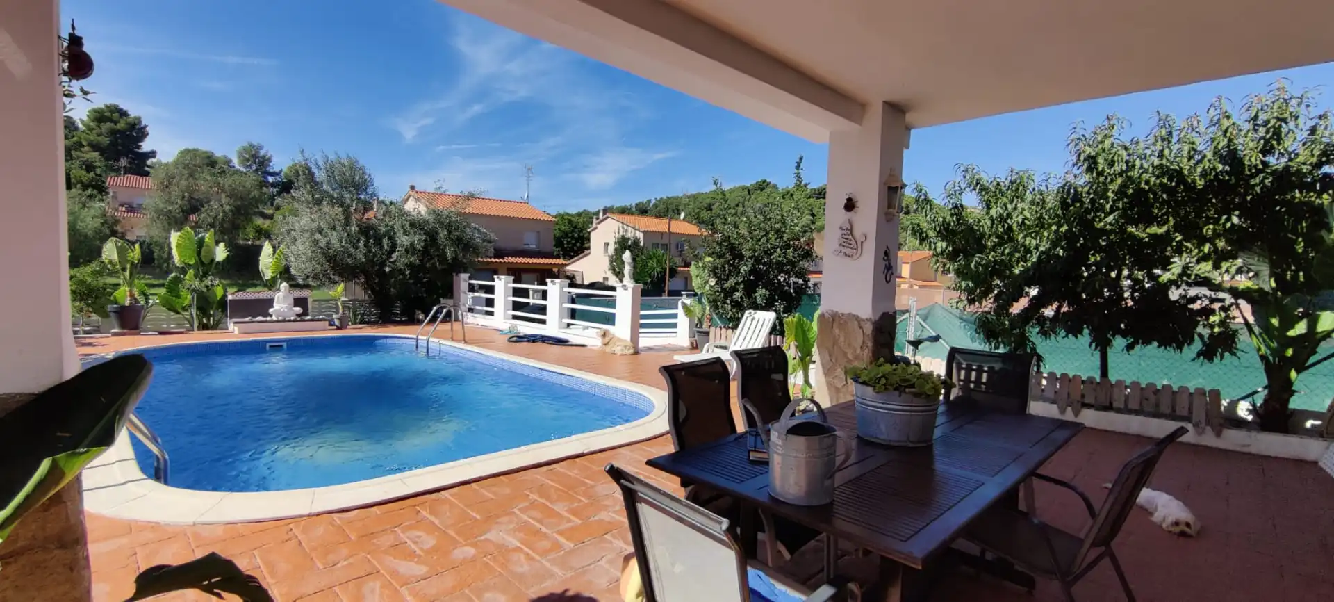 Piscina de Casa o chalet en venta en Cunit con Aire acondicionado, Calefacción y Jardín privado