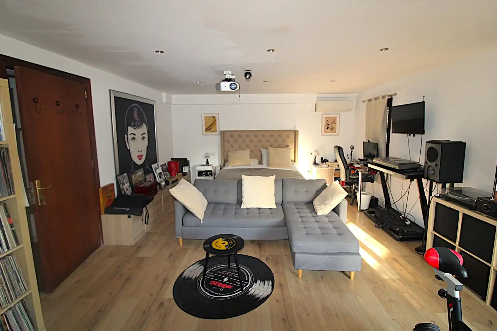 Sala d'estar de Pis en venda en  Palma de Mallorca amb Aire condicionat, Calefacció i Parquet