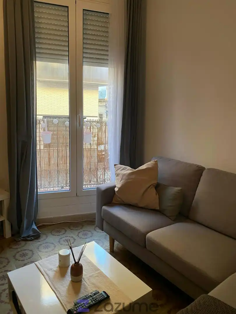 Bedroom of Flat for rent in Barcelona  with Heating, Furnished and TV