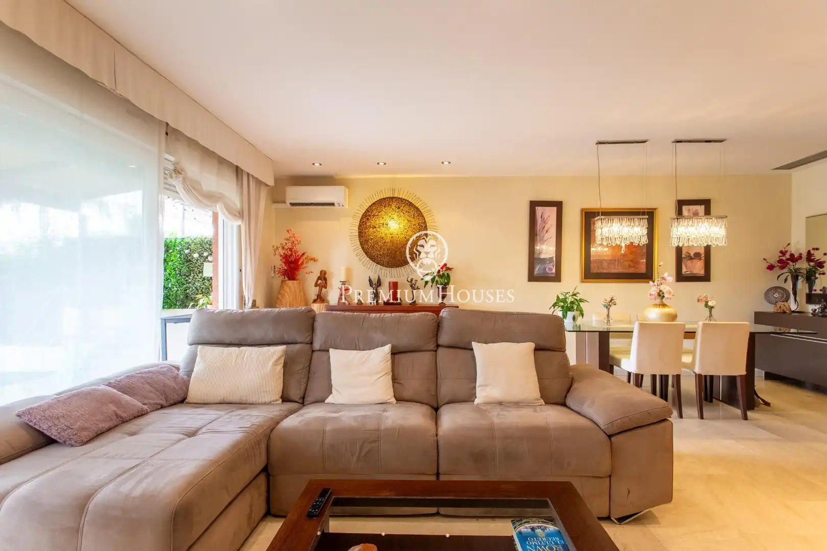 Living room of Detached homes for sale in Montgat  with Heating, Private garden and Terrace