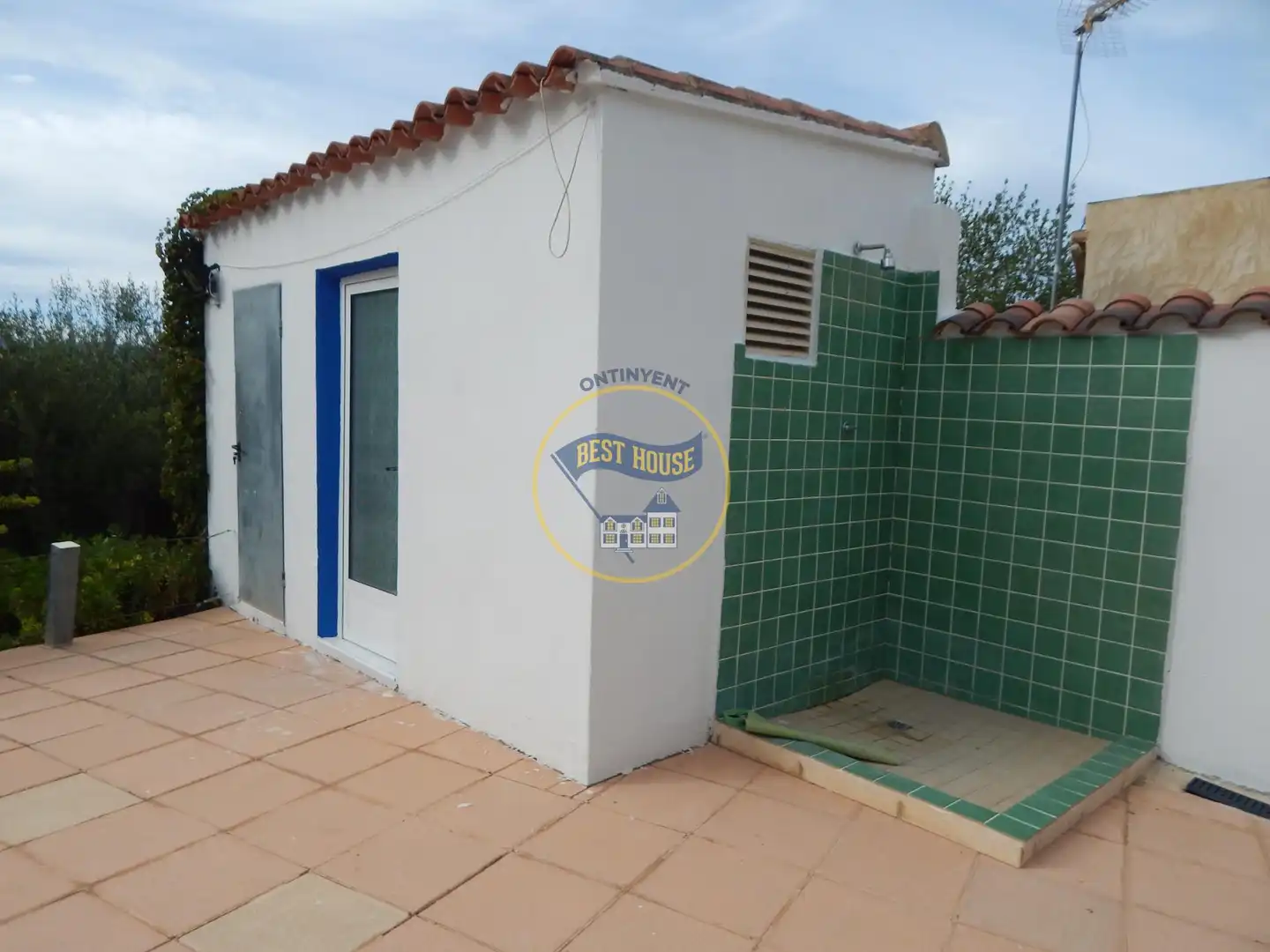 Vista exterior de Casa o xalet en venda en Ontinyent amb Calefacció, Jardí privat i Terrassa