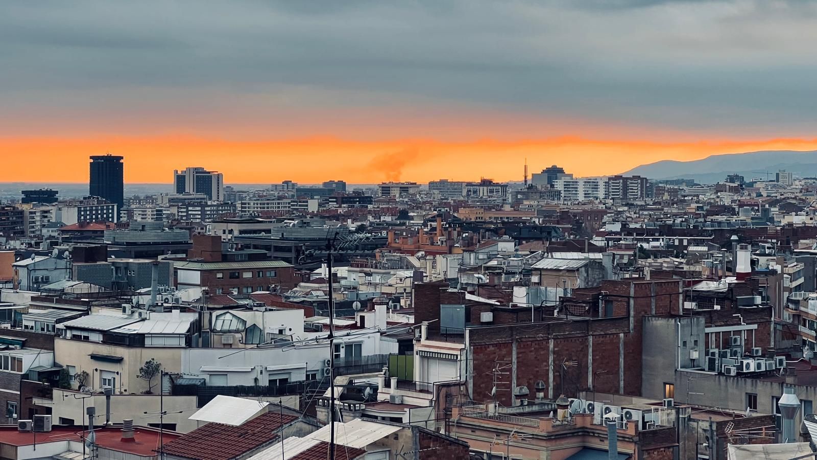 Exterior view of Attic for sale in  Barcelona Capital  with Terrace and Balcony
