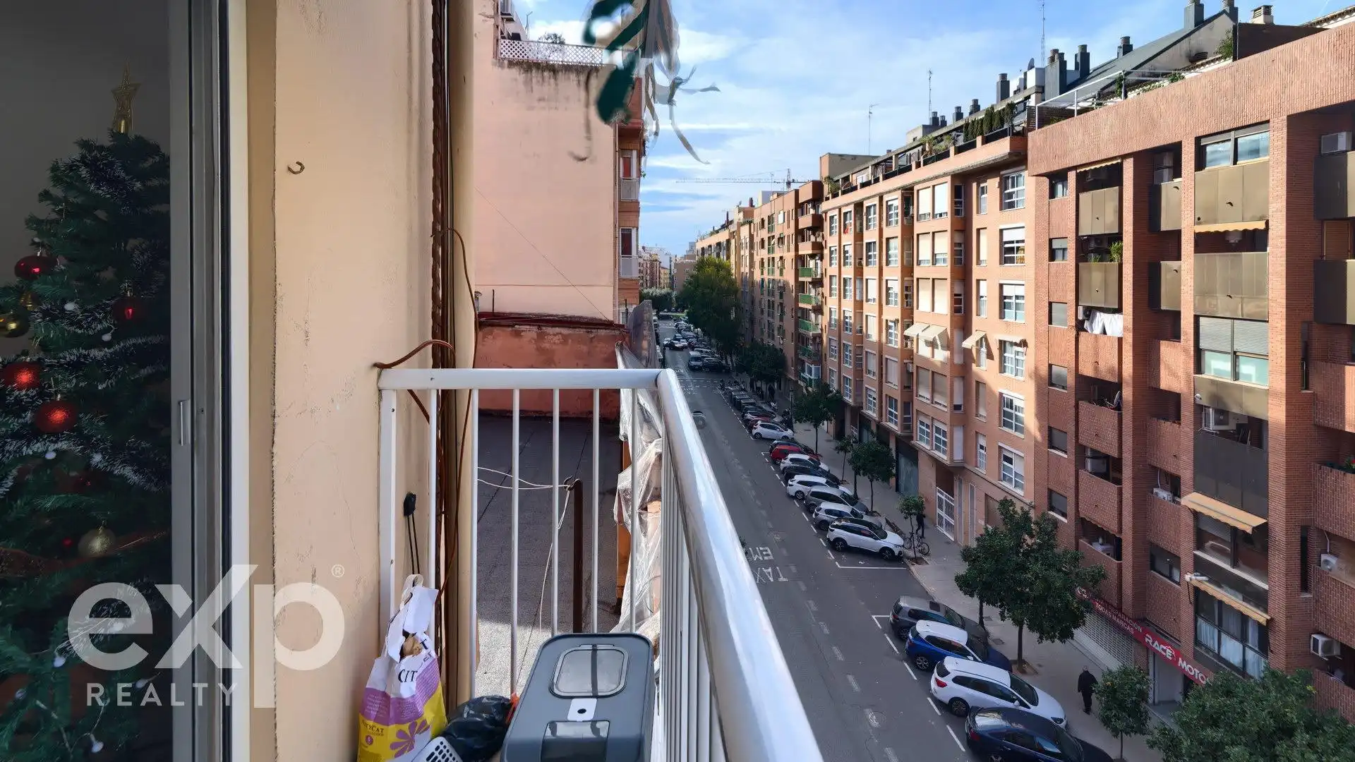 Balcony of Flat for sale in Valencia  with Air Conditioner, Heating and Terrace