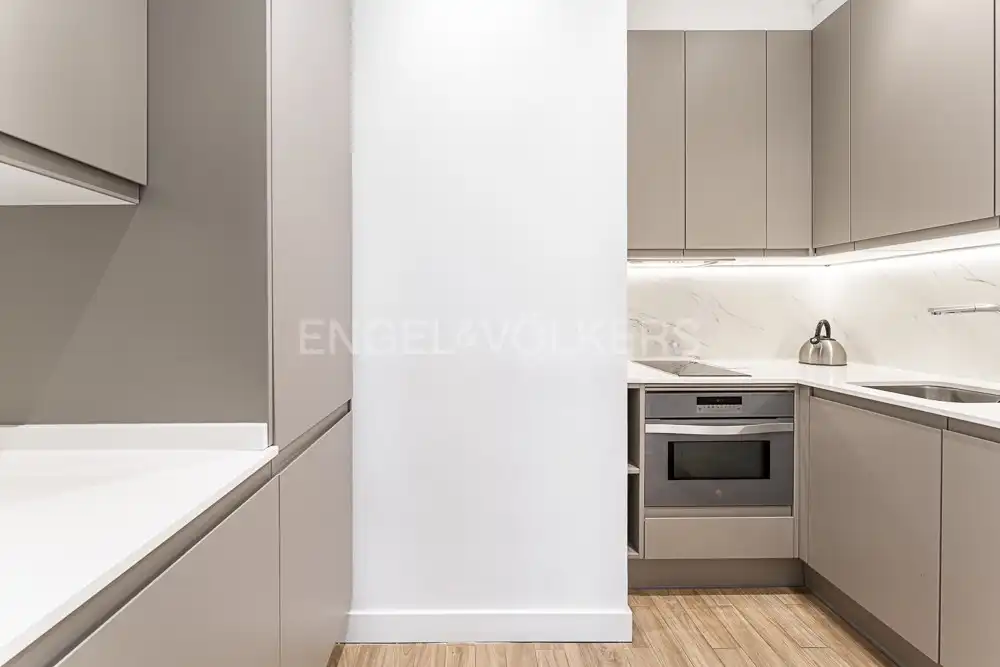 Kitchen of Apartments for rent in Madrid  with Air Conditioner, Heating and Furnished