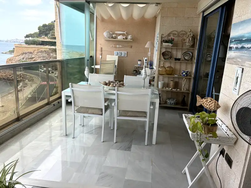 Comedor de Apartamento de alquiler en Altea con Aire acondicionado, Calefacción y Terraza