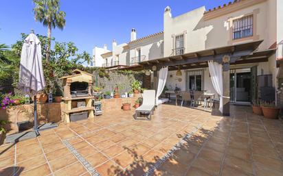 Garden of Single-family semi-detached for sale in Mijas  with Air Conditioner, Terrace and Swimming Pool