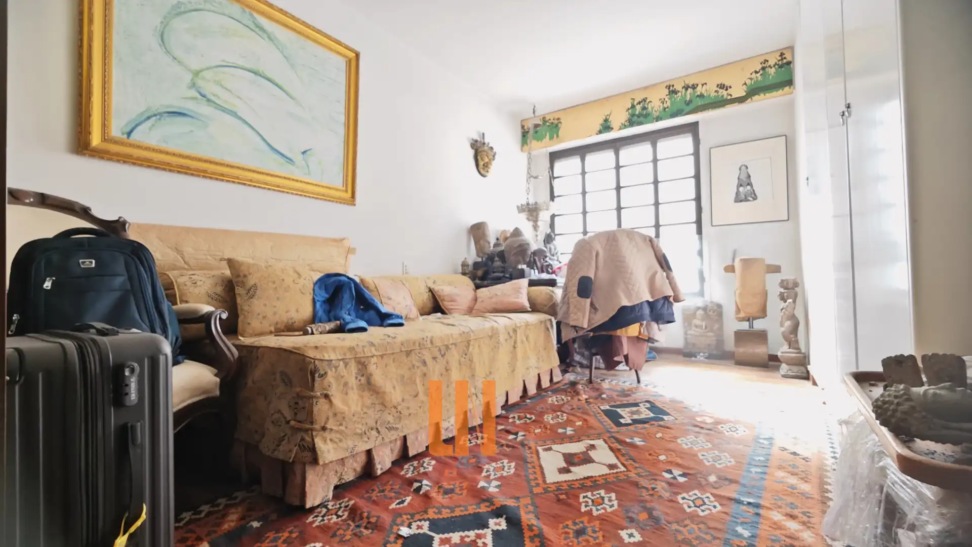 Sala de estar de Piso en venta en A Coruña Capital  con Calefacción, Parquet y Trastero