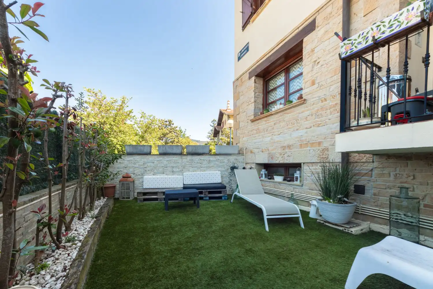 Terraza de Casa o chalet en venta en Zalla  con Calefacción, Parquet y Terraza