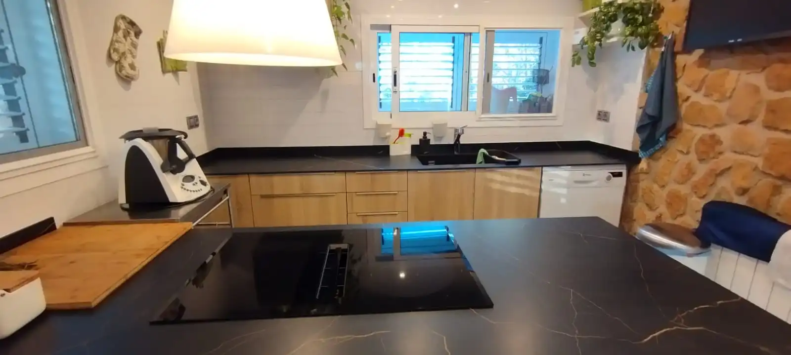 Cuina de Casa o xalet en venda en Estivella amb Aire condicionat, Calefacció i Jardí privat