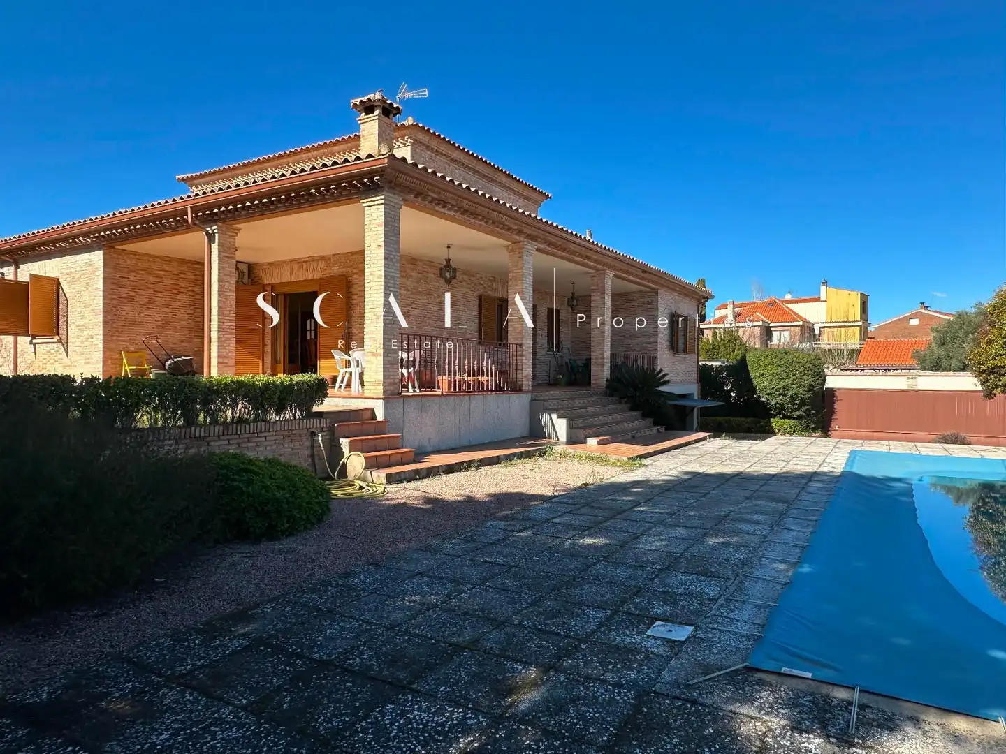 Vista exterior de Casa o chalet en venta en Nambroca con Aire acondicionado, Calefacción y Jardín privado