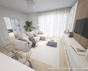 Living room of Flat for sale in Ourense Capital   with Heating, Parquet flooring and Terrace