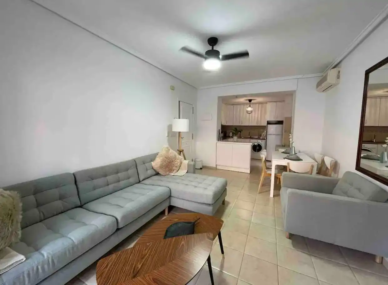 Living room of Flat for sale in Torrevieja  with Furnished