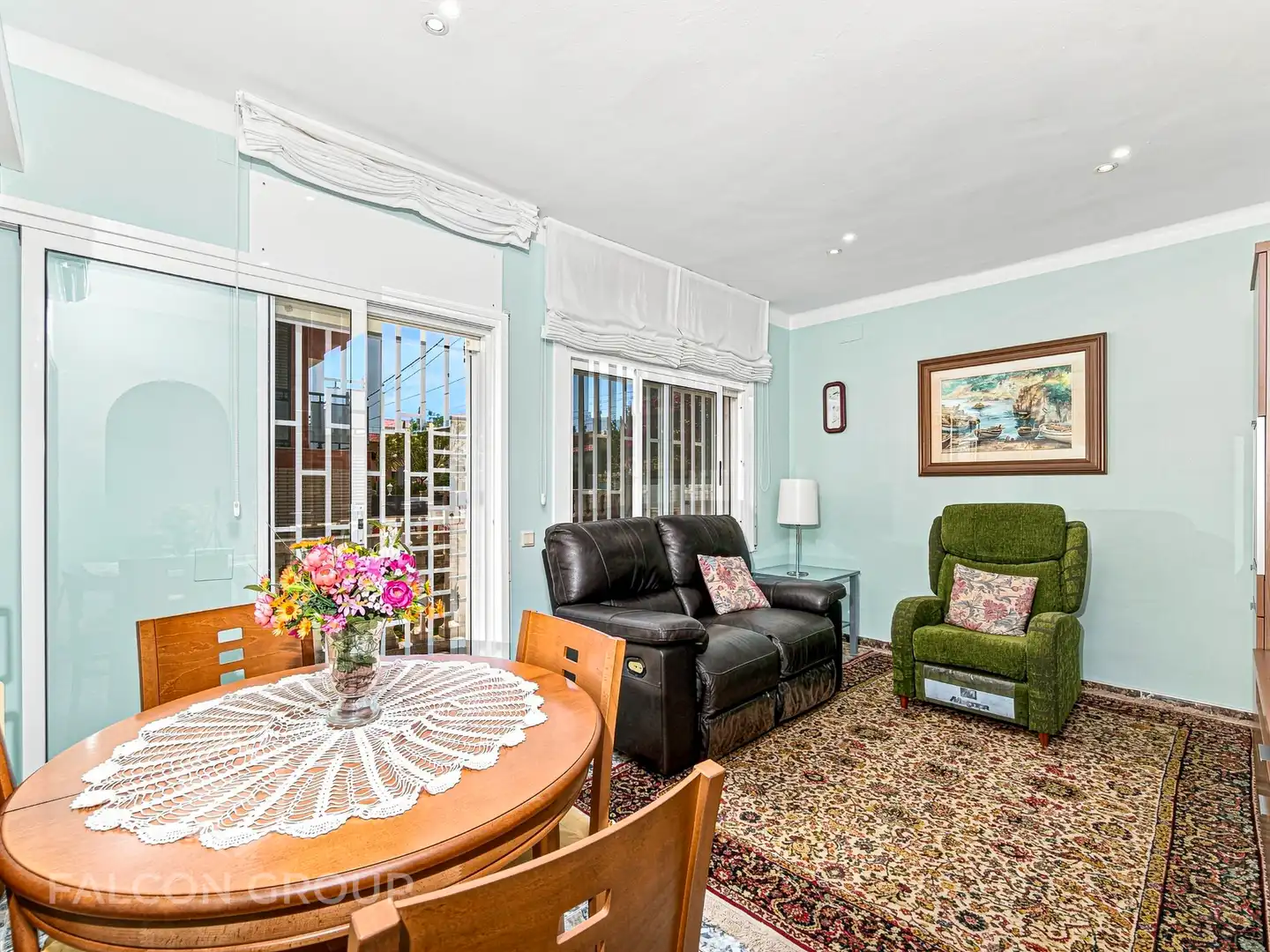 Living room of Houses for sale in Calafell  with Air Conditioner, Private garden and Terrace