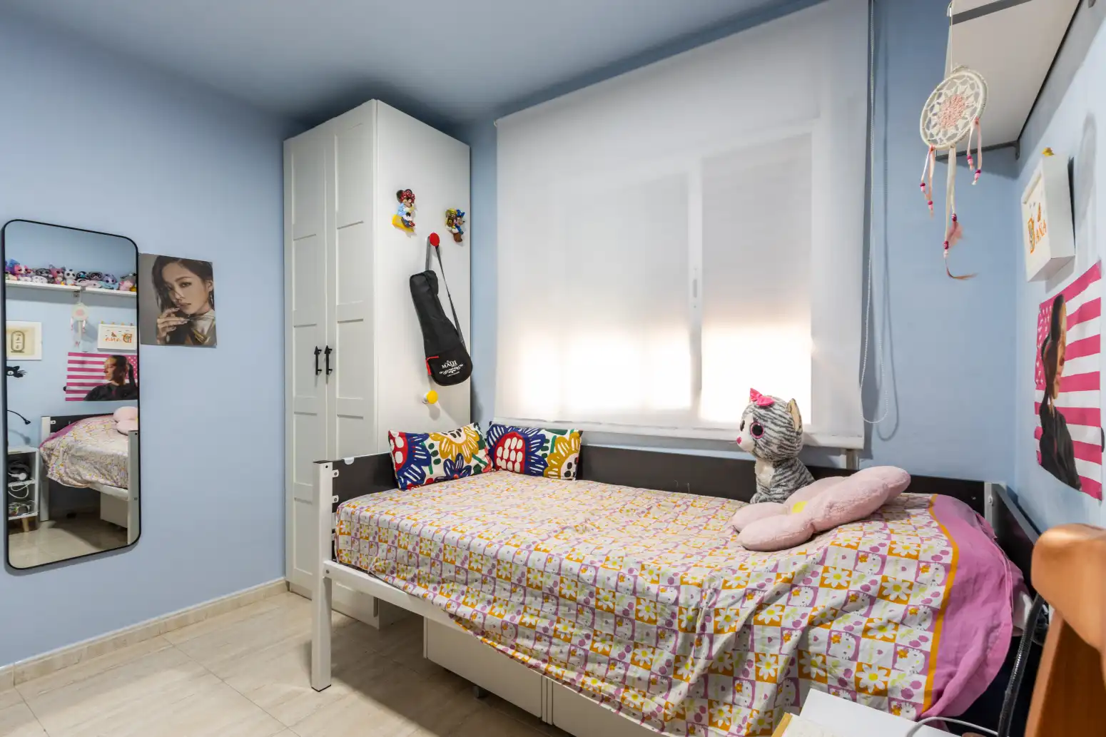 Bedroom of Flat for sale in Terrassa  with Air Conditioner, Heating and Parquet flooring